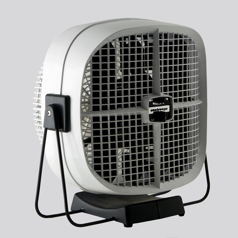 SeaBreeze Electric 10" Oscillating Box Fan & Reviews Wayfair